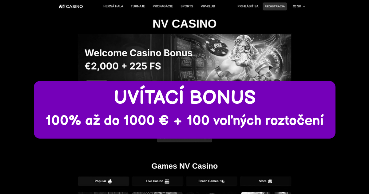 NV Casino Online: Online Automaty na Slovensku